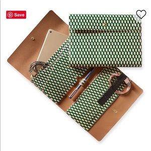 Mark and graham leather tech envelope